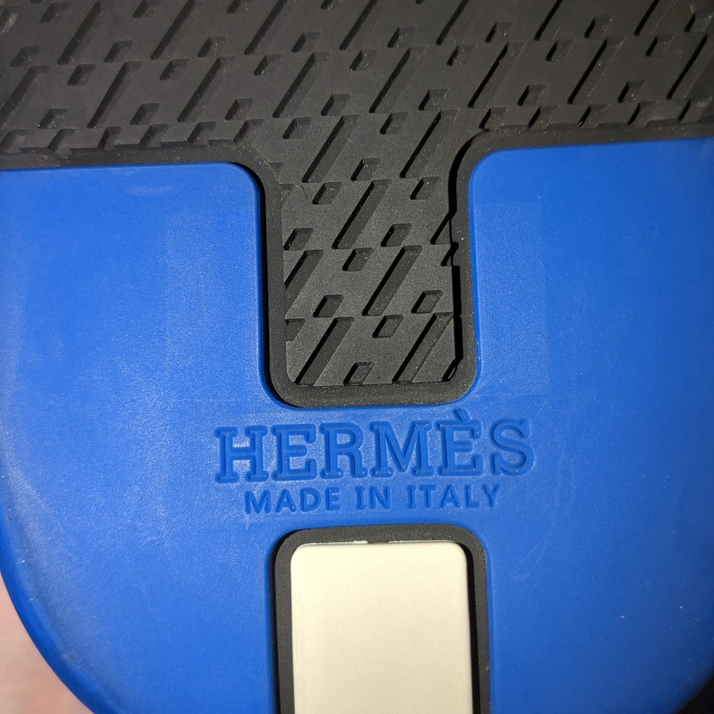 Hermes stadium sneakers Sz 40 - Picture 12 of 16
